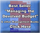 Best Seller "Managing the Devolved Budget" & other Management Books. Click Here.